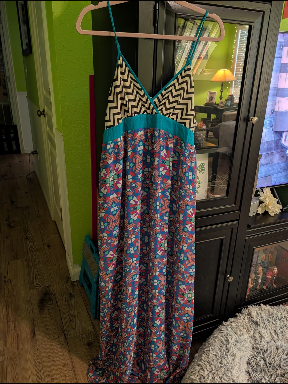 Fun, Flirty Flying Tomato Maxi Dress